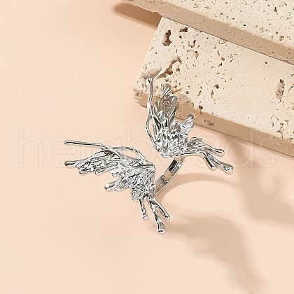 Zinc Alloy Adjustable Cuff Open Rings for Women FS-WGB1EE5-02-1
