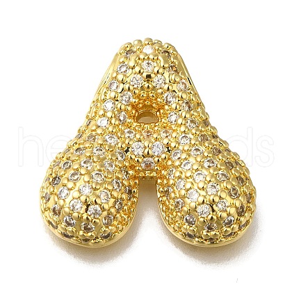Brass with Cubic Zirconia Pendant KK-Q818-02A-G-1