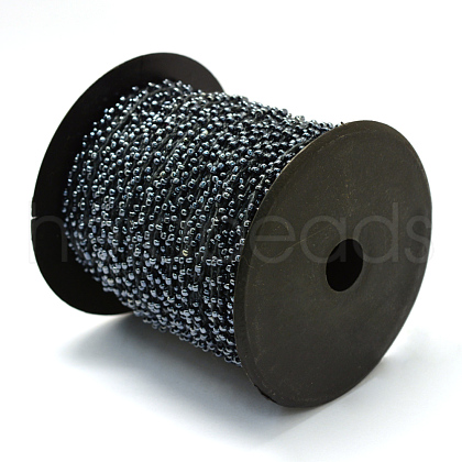 Plated Seed Beads Cords OCOR-R039-K03-1