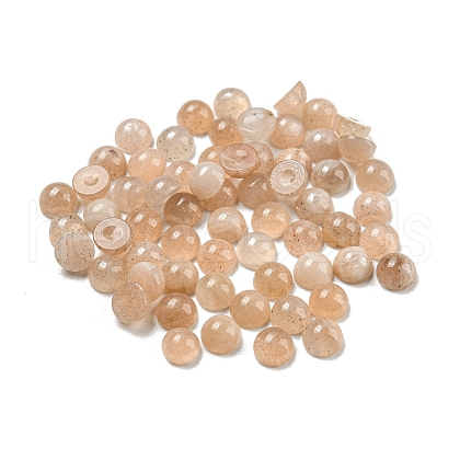 Natural Sunstone Cabochons G-H309-03-60-1