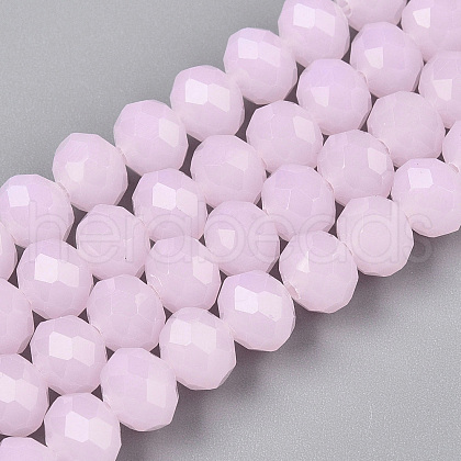 Glass Beads Strands EGLA-A044-J8mm-D02-1