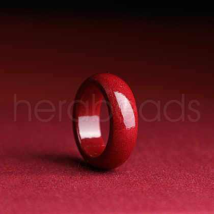 Cinnabar Finger Rings FS-WGB4F46-01-1