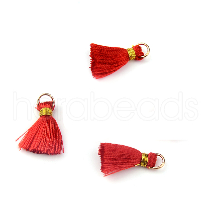 Nylon Thread Tassel Pendant Decorations FIND-S229-1.5cm-27-1