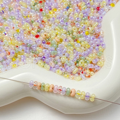 Transparent Glass Seed Beads FIND-U017-18G-1