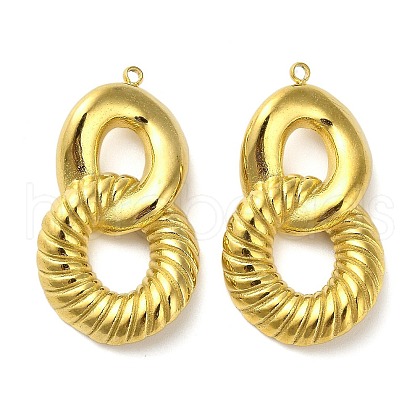 304 Stainless Steel Pendants STAS-D195-03G-05-1
