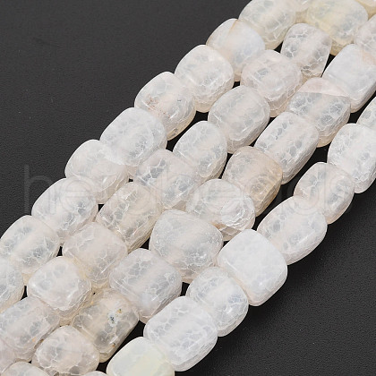 Natural Crackle Agate Beads Strands G-N326-99-B01-1