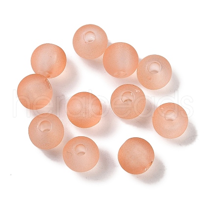 Imitation Jelly Transparent Acrylic Beads FACR-U001-01D-1