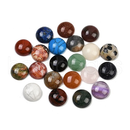 Gemstone Cabochons G-H1596-FR-12mm-M-1