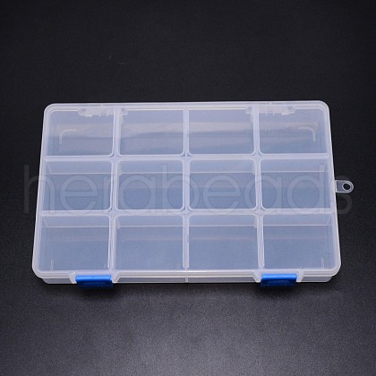 Rectangle PP Plastic Bead Storage Container CON-WH0080-79-1