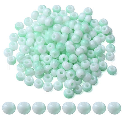 6/0 Opaque Glass Seed Beads SEED-YW0002-13N-1