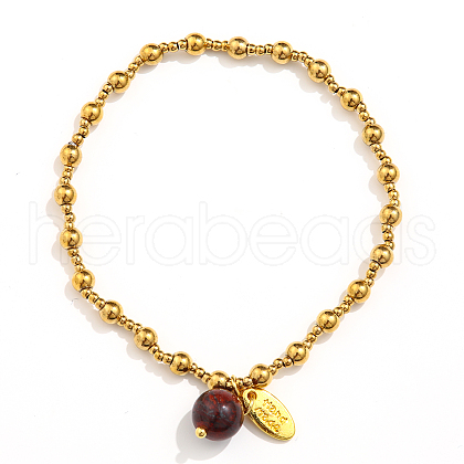 304 Stainless Steel Stretch Bracelets for Women RI5247-5-1