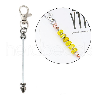 Metal Beadable Pendant Decorations KEYC-D288-01B-1