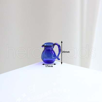 Glass Miniature Teapot Ornaments BOTT-PW0001-163D-1