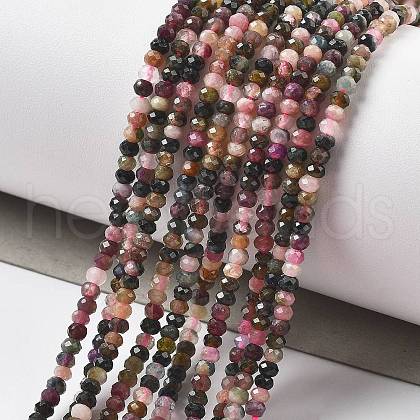 Natural Tourmaline Beads Strands G-K373-B08-05-1