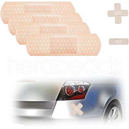 SUPERFINDINGS 3 Style Funny Band Aid Car Decals DIY-FH0004-58-1