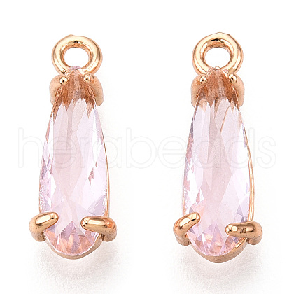 Faceted Glass Pendants X1-GLAA-T010-004H-1