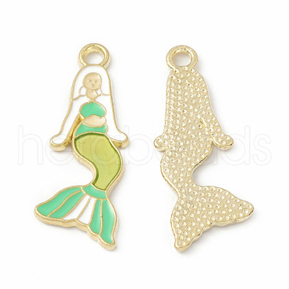 Alloy Enamel Pendants ENAM-G212-03G-03-1