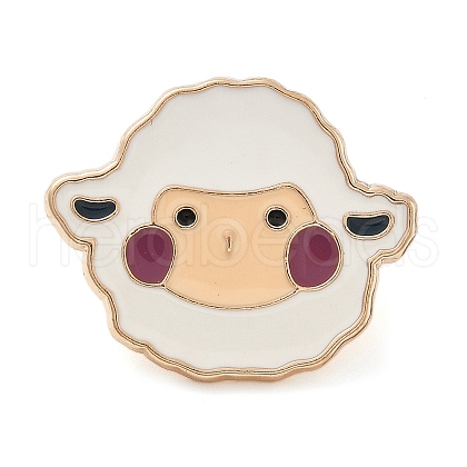 Sheep Enamel Pins JEWB-L020-04A-1
