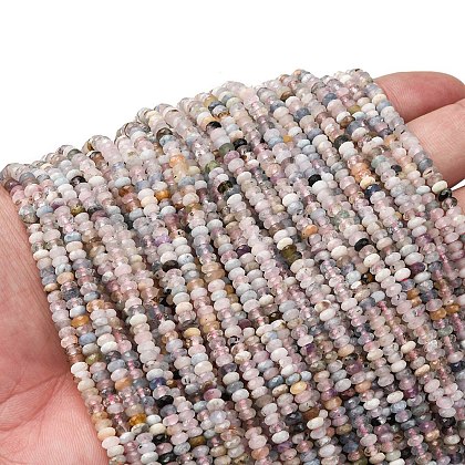 Natural Morganite Beads Strands G-RM2025-D12-C-1