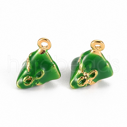 Brass Enamel Charms KK-S356-286-NF-1