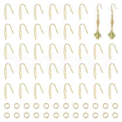 Unicraftale 100Pcs 316 Stainless Steel Earring Hooks STAS-UN0054-46-1