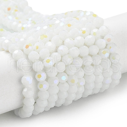 Opaque Glass Beads Strands EGLA-A035-P4mm-L01-1