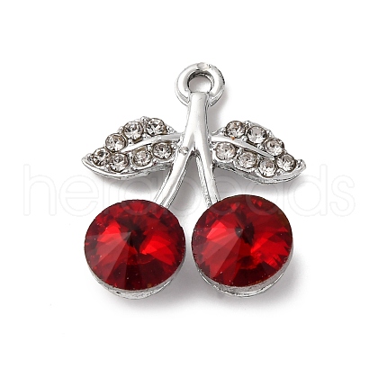 Cherry Alloy Pendants PALLOY-S051-02A-P-1