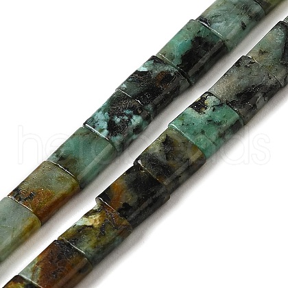 Natural African Turquoise(Jasper) Beads Strands G-F762-A14-01-1