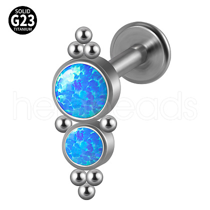 G23 Titanium Threadless Labrets WG33C7B-101-1