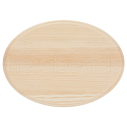 Unfinished Natural Beech Wood Cabochons for DIY Handmade WOOD-WH0125-12-1