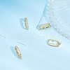 CHGCRAFT 6Pcs Brass Peanut Enhancer Clasps KK-CA0002-01G-3