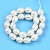 Natural Cultured Freshwater Pearl Beads Strands PEAR-N012-06-03A-01-2