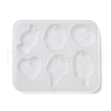 Ice Cream/Cake/Donut Pendant DIY Silicone Mold X1-DIY-K073-09C-2