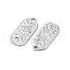 Non-Tarnish 304 Stainless Steel Pendants STAS-E182-10P-2