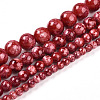 Baking Painted Glass Beads Strands X1-DGLA-N003-4mm-A02-2