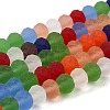 Transparent Glass Beads Strands X-EGLA-A034-M10mm-63-4