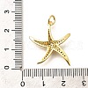 Brass Micro Pave Clear Cubic Zirconia Pendants KK-Q040-01I-G-3
