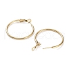 Ring 304 Stainless Steel Hoop Earrings for Women Men EJEW-B049-02B-G-2