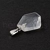 Natural Quartz Crystal Pendants G-F739-03P-04-5