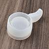 Flat Round with Handle DIY Silicone Candlesticks Molds SIMO-G010-02B-5