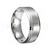 201 Stainless Steel Finger Rings for Men WG1765E-28-2