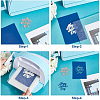 Carbon Steel Cutting Dies Stencils DIY-WH0309-042-4