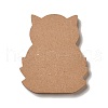 Autumn Single Face Printed Wood Cabochons WOOD-I010-03A-2
