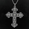 Alloy Crystal Rhinestone Pendant Necklaces VC9370-5-1