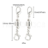 Brass Magnetic Clasps Converter KK-YW0001-60S-5