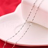 Brass Singapore Chain Necklaces NJEW-BB62639-H-2