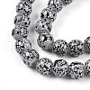 Transparent Baking Painted Glass Beads Strands DGLA-N009-10mm-10-4