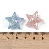 UV Plating Transparent Acrylic Beads MACR-L007-16-3