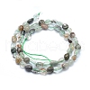 Natural Lodolite Quartz Beads Strands X-G-L550A-07-3