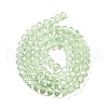 Transparent Baking Paint Glass Beads Strands X1-DGLA-A034-T6mm-D10-2